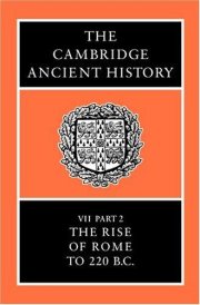 Couverture : The Cambridge Ancient History Volume 7, Part 2