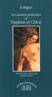 Couverture : Les amours pastorales de Daphnis et Chloé