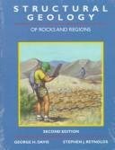 Couverture : Structural geology of rocks and regions
