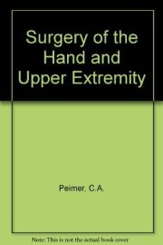 Couverture : Surgery of the hand and upper extremity