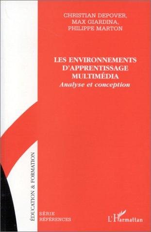 Couverture : Les environnements d'apprentissage multimédia