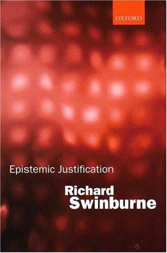 Couverture : Epistemic Justification