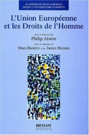 Couverture : L' union européenne et les droits de l'homme