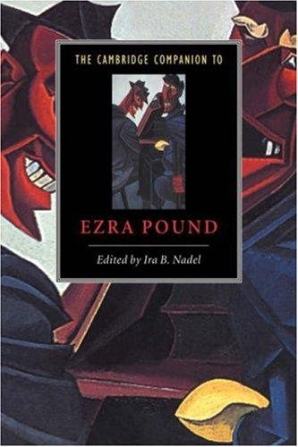 Couverture : The Cambridge companion to Ezra Pound