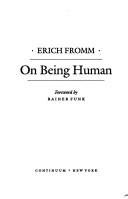 Couverture : On Being Human
