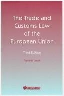 Couverture : The trade and customs law of the European Union