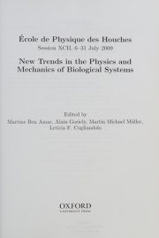 Couverture : New Trends in the Physics and Mechanics of Biological Systems