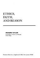 Couverture : Ethics, faith, and reason