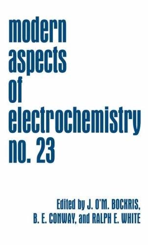 Couverture : Modern Aspects of Electrochemistry / Volume 23 (Modern Aspects of Electrochemistry)