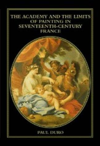 Couverture : The Academy and the limits of painting in seventeenth-century France