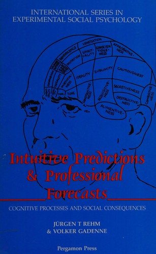 Couverture : Intuitive predictions and professional forecasts