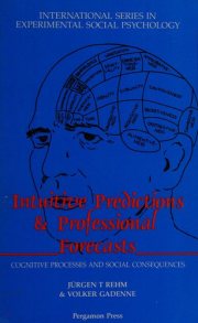 Couverture : Intuitive predictions and professional forecasts