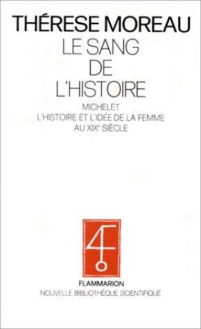 Couverture : Le sang de l'histoire