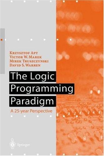 Couverture : The Logic programming paradigm
