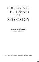 Couverture : Collegiate Dictionary of Zoolog