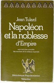 Couverture : Napoléon et la noblesse d'Empire