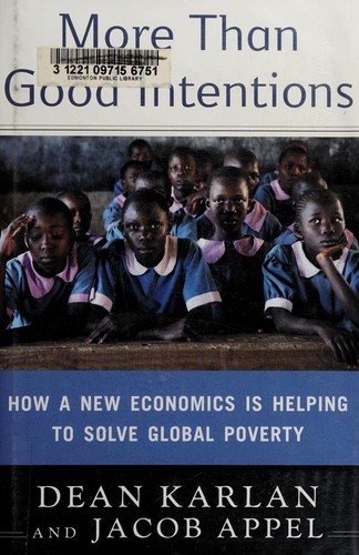 Couverture : More than good intentions