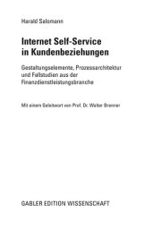 Couverture : Internet Self-Service in Kundenbeziehungen