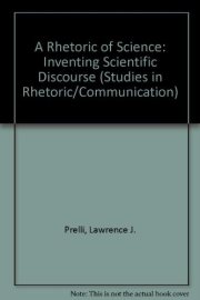 Couverture : A rhetoric of science