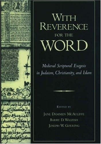 Couverture : With reverence for the word