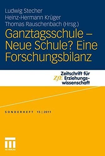 Couverture : Ganztagsschule. Neue Schule?