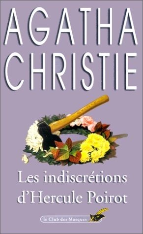 Couverture : Les indiscrétions d'Hercule Poirot