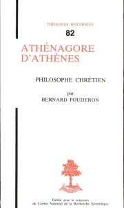 Couverture : Athénagore d'Athènes, philosophe chrétien