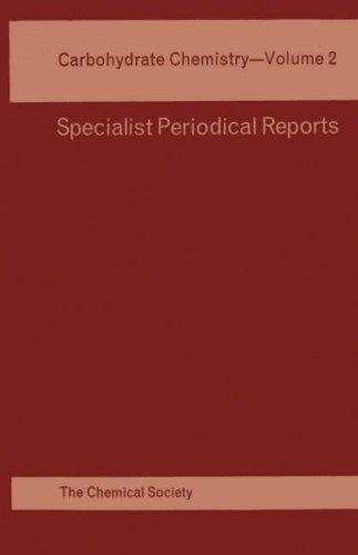 Couverture : Carbohydrate chemistry. Volume 2, A review of the literature published during 1968