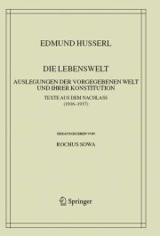 Couverture : Die Lebenswelt