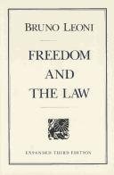 Couverture : Freedom and the law