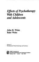 Couverture : Effects of psychotherapy with children and adolescents