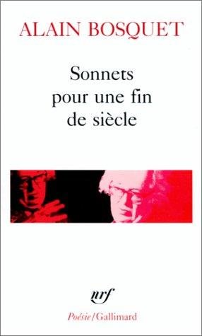 Couverture : Sonnets pour une fin de siècle