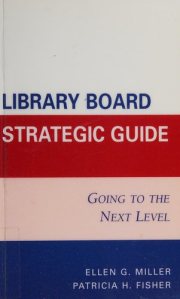 Couverture : Library board strategic guide
