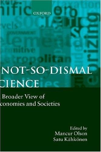 Couverture : A not-so-dismal science