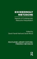 Couverture : Exceedingly Nietzsche