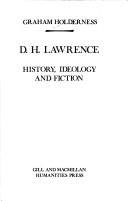 Couverture : D.H. Lawrence, history, ideology, and fiction