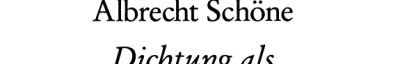 Couverture : Dichtung als verborgene Theologie