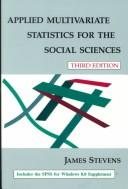 Couverture : Applied multivariate statistics for the social sciences