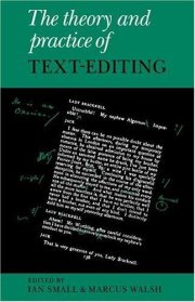 Couverture : The Theory and practice of text-editing