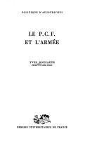 Couverture : Le P.C.F. et l'armée
