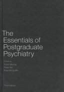 Couverture : The essentials of postgraduate psychiatry