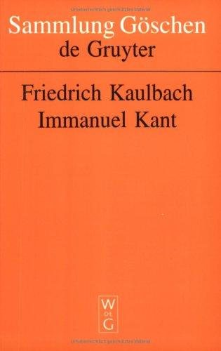 Couverture : Immanuel Kant