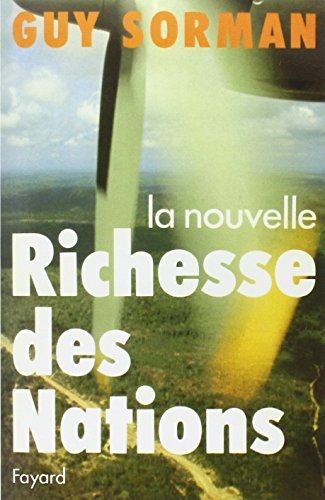 Couverture : La nouvelle richesse des nations