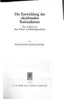 Couverture : Die Entwicklung des okzidentalen Rationalismus