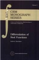 Couverture : Differentiation of real functions