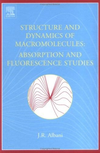 Couverture : Structure and Dynamics of Macromolecules