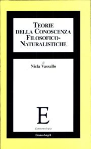 Couverture : Teorie della conoscenza filosofico-naturalistiche