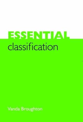 Couverture : Essential classification