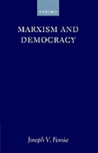 Couverture : Marxism and democracy