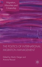 Couverture : The politics of international migration management